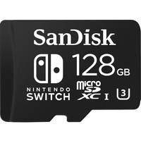 SanDisk 128GB Nintendo Switch Micro SD Card (SDXC) UHS-I U3 - 100MB/s