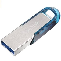 SanDisk 128GB Ultra Flair USB 3.0 Flash Drive 150MB/s- Blue (Refurbished)