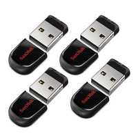 SanDisk 16GB Cruzer Fit USB Flash Drive - 4 Pack