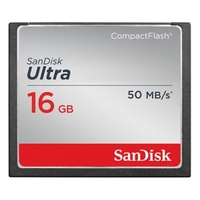 SanDisk 16GB Ultra Compact Flash - 50MB/s