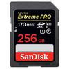 SanDisk 256GB Extreme PRO V30 SD Card (SDXC) UHS-I U3 - 170MB/s