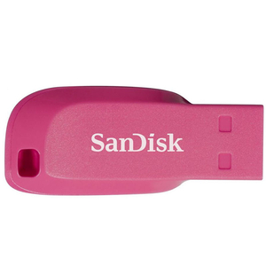 SanDisk 32GB Cruzer Blade USB Flash Drive - Electric Pink