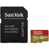 SanDisk 32GB Extreme A1 microSD Card (SDHC) UHS-I U3 + Adapter -
