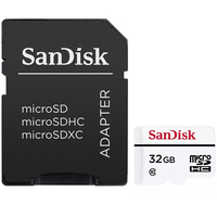 SanDisk 32GB High-Endurance Micro SD Card (SDHC) + Adapter - 20MB/s