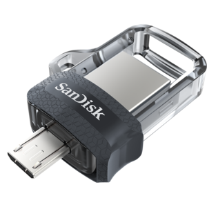 SanDisk 32GB Ultra Dual M3.0 OTG USB 3.0 Flash Drive - 150MB/s