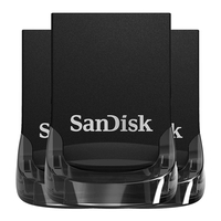 SanDisk 32GB Ultra Fit USB 3.1 Flash Drive - 3 Pack
