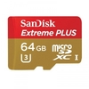 SanDisk 64GB Extreme Plus Micro SD (SDXC) UHS-I U3 Class 10 with Adapter - 95MB/s