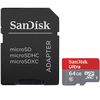 SanDisk 64GB Ultra Micro SD Card (SDXC) + Adapter - 80MB/s (C)