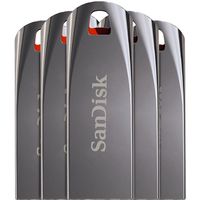 SanDisk 8GB Cruzer Force USB 2.0 Flash Drive - 5 Pack