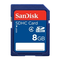 SanDisk 8GB SD Card Card (SDHC)
