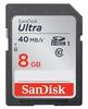 SanDisk 8GB Ultra SD Card (SDHC) - 40MB/s
