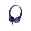 Streetz Stereo Headphones with Volume Control - Violet