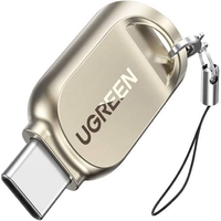 UGREEN USB C Micro SD Card Reader Type C TF Card Reader Mini Portable Aluminum Memory Card Adapter