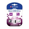 Verbatim 32GB Nano USB 2.0 Flash Drive 10MB/s - Black