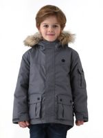 Boys Carter Parka Jacket Grey