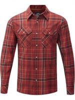 Mens Baffin Check Shirt Red