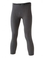 Mens Caine 3/4 Length Long John Grey