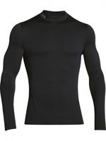 Mens Evo Coldgear Compression Mock Top Black
