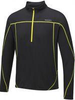 Mens Gaul Half Zip Neck Top Black