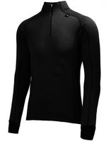 Mens HH Warm Freeze 1/2 Zip Top Black Baselayer