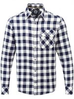 Mens Timber Check Shirt Blue