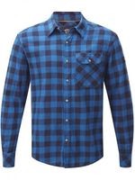Mens Timber Check Shirt Blue