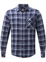 Mens Timber Check Shirt Grey
