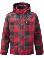 Mens Trident Ski Jacket Red