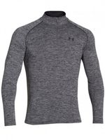 Mens Ua Tech 1/4 Zip T Shirt Grey