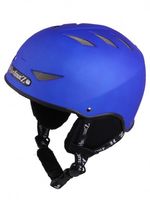 Unisex Rubber Ski Helmet Blue