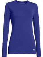 Womens Coldgear Infrared Crew Top Purple