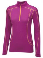 Womens Gaul Half Zip Neck Top Pink