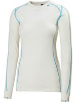 Womens HH Warm Ice Crew Top White Baselayer