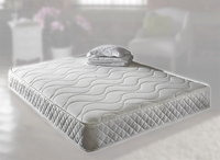 Pearl 5ft King Size Memory Foam Mattress white