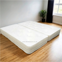 Prestige Wool 6ft Super King Size Zip and Link 1500 Pocket Sprung Mattress