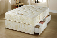 Royal 3ft Single Divan Bed With Extra Firm Super Orthopaedic Mattress