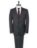 Stvdio by Jeff Banks Charcoal Pindot Peak Lapel Tailored Fit Suit Jacket 48R Charcoal