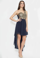 Claire Sequin Embellished Dress