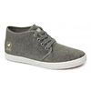 OSLO Mens Canvas Denim Casual Boots Grey