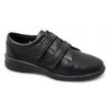 REVIVE Ladies Wide EEE/EEEE Fit Shoes Black