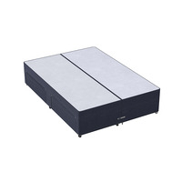 Basic Divan Base - Double - Blue - 4 Drawers