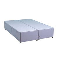 Basic Divan Base - Superking - Silver - 4 Drawers