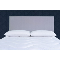 Basic-Headboard - Superking - Silver