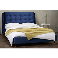 Evan Bedframe-Double-Blue