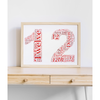 12th Birthday Word Art Gift