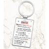 Auntie You Are A Truly Special Person - Metal Keyring