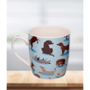 Catch Patch Dog Design Porcelain Mug