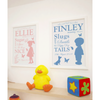 Childs Name Meaning - Personalised Nursery Print