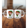Christmas Elf Face Mug