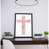 Cross Shape Word Art